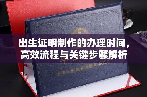南涧出生证明制作的办理时间，高效流程与关键步骤解析