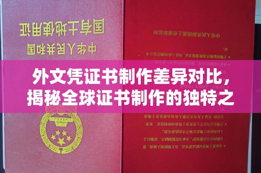 南涧外文凭证书制作差异对比，揭秘全球证书制作的独特之处