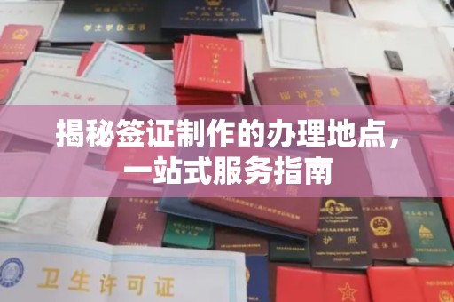 南涧揭秘签证制作的办理地点，一站式服务指南