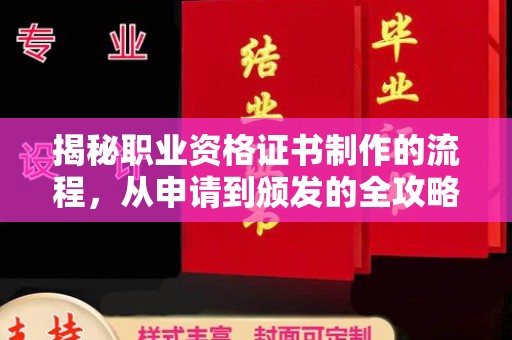 南涧揭秘职业资格证书制作的流程，从申请到颁发的全攻略