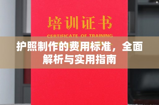 南涧护照制作的费用标准，全面解析与实用指南