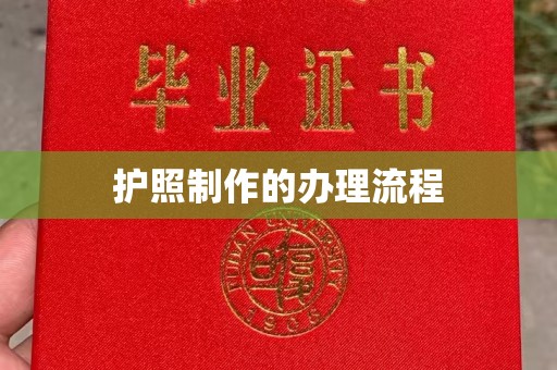 南涧护照制作的办理流程